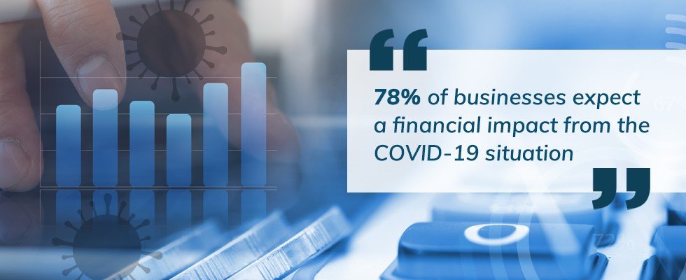 78% of businesses expect Financial Impact from COVID-19