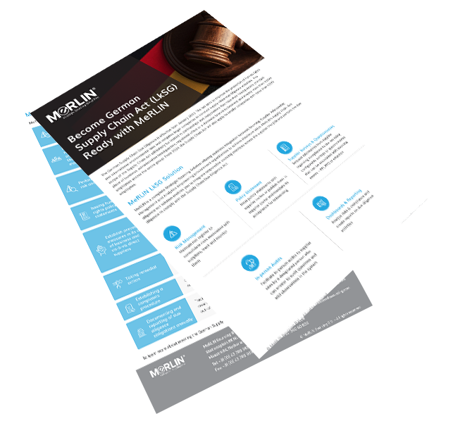 German Supply Chain Due Diligence Act Factsheet | MeRLIN Sourcing