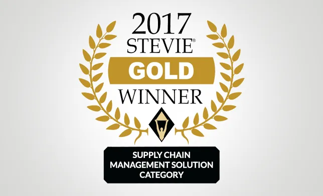 Supply Chain Management Solution - Best New Product Stevie-Awards 2017